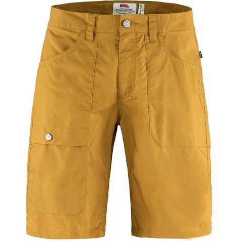 Fjällräven Men Vardag Shorts Yellow PH328239 Philippines